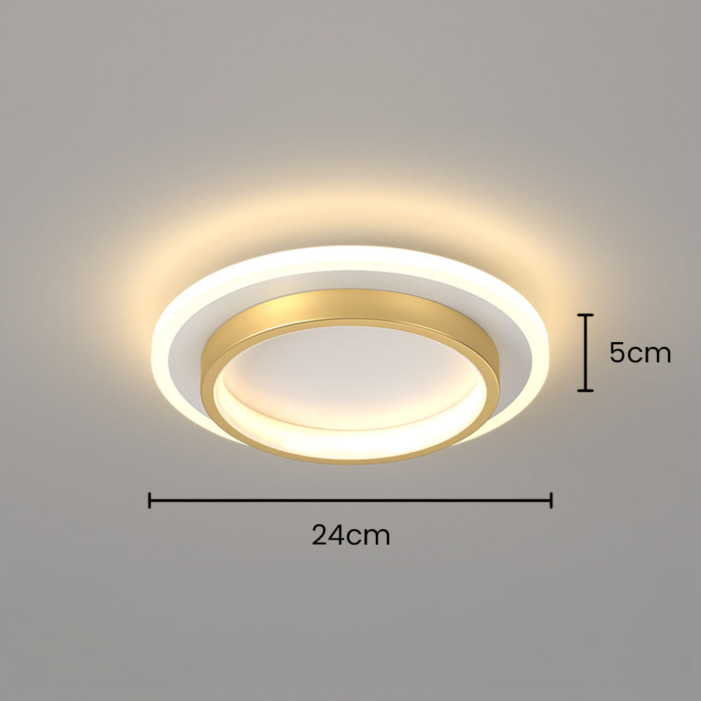Terranova - Modern LED Ceiling Light Flush Mount Fixture Design