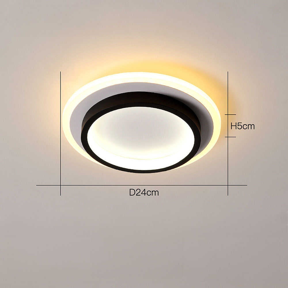 Terranova - Modern LED Ceiling Light Flush Mount Fixture Design