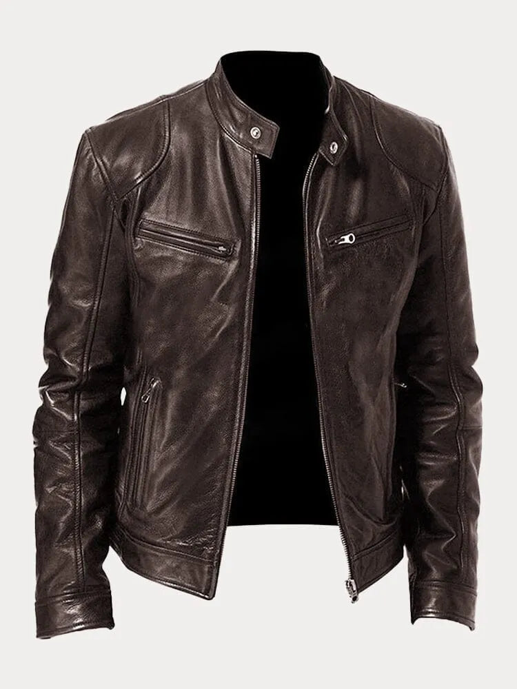 Hector - Casual Leather Jacket for Ultimate Style and Comfort