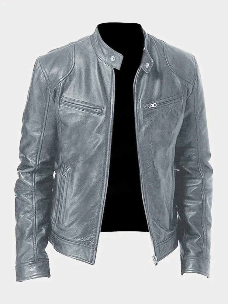 Hector - Casual Leather Jacket for Ultimate Style and Comfort