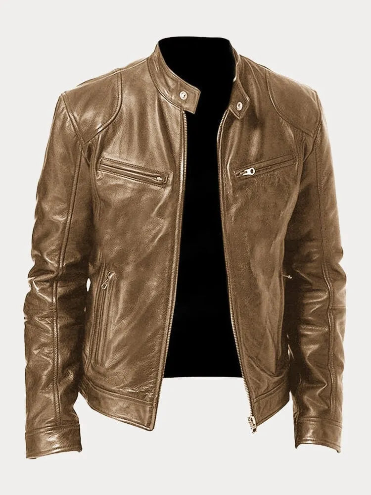 Hector - Casual Leather Jacket for Ultimate Style and Comfort