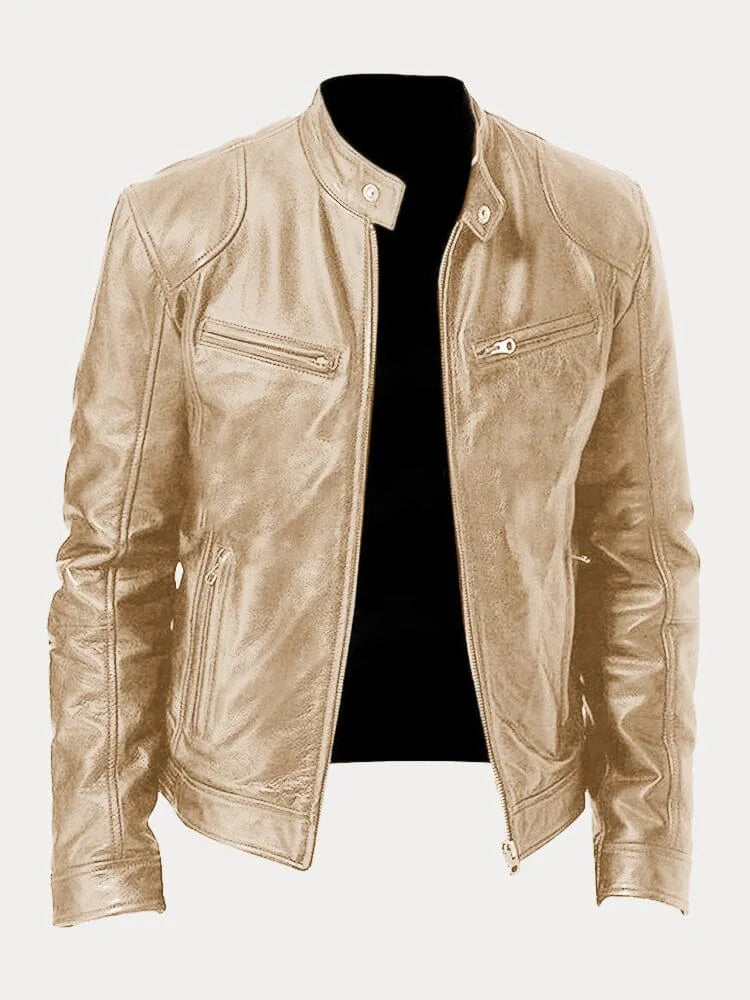 Hector - Casual Leather Jacket for Ultimate Style and Comfort