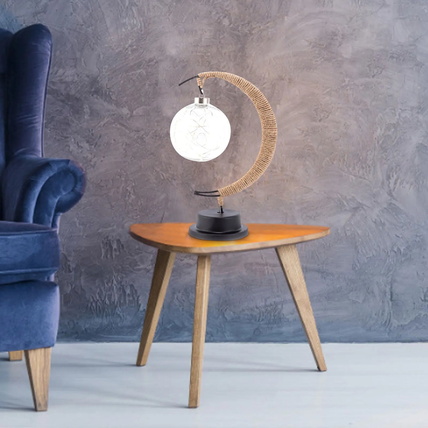 LustraPod - Enchanted Lunar Lamp with Magical Glow and Elegant Design