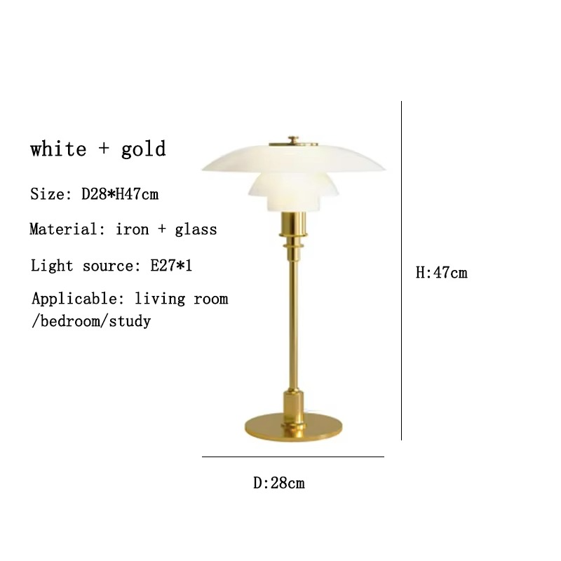 KindleNest - Stylish Danish Designer Table Lamp for Modern Interiors