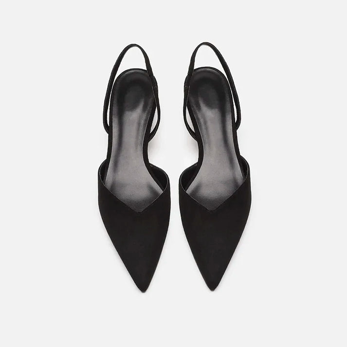 Everley - Elegant Slingback Pump Sandals with Pointed Toe