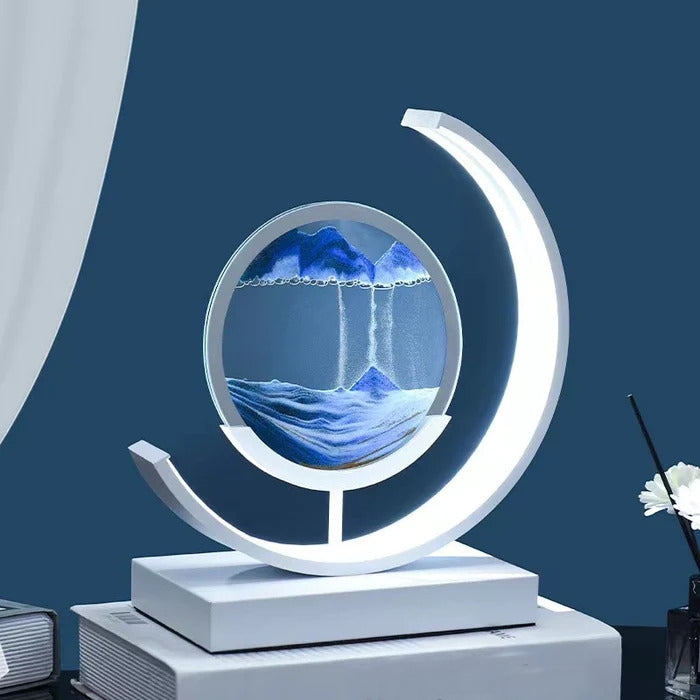 Homora - Sandlight Quicksand Table Lamp With Dynamic Art