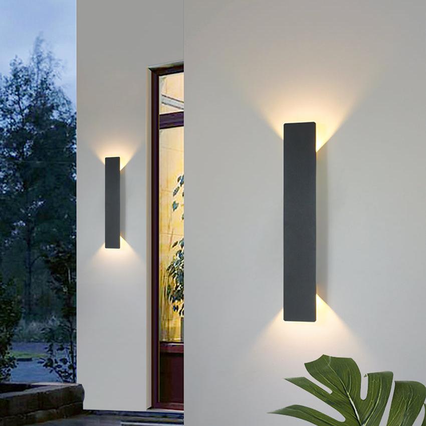 Kashti – Outdoor Waterproof Rectangle Up/Down Wall Light