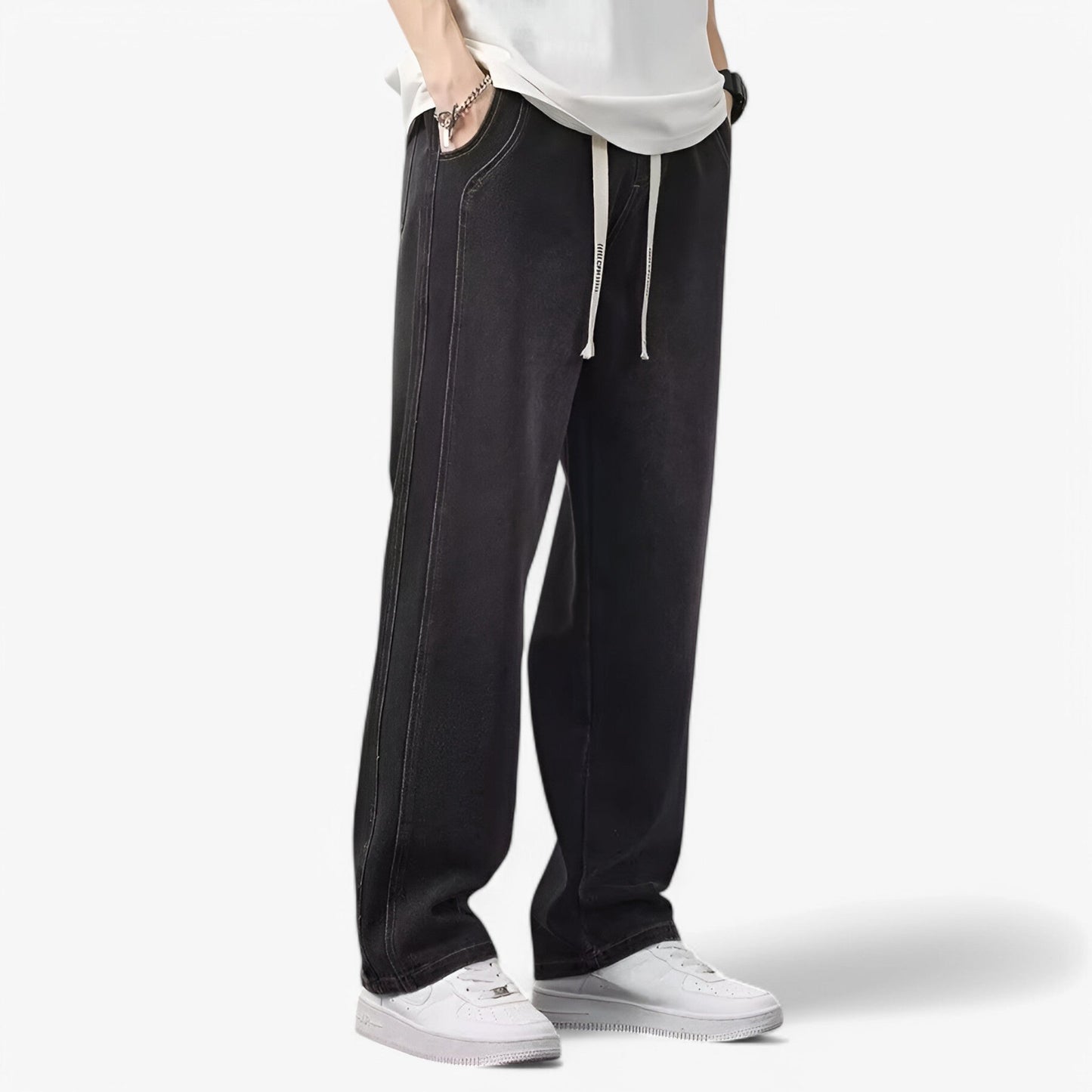 Murray - Trendy Wide Leg Denim Pants for Ultimate Comfort