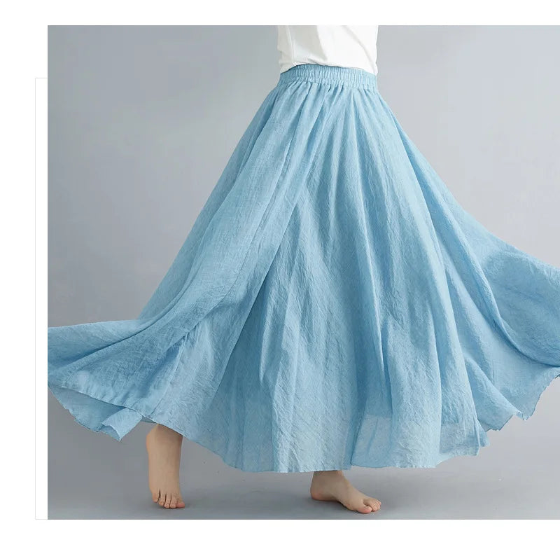 Anice - Elegant Women's Maxi Skirt for Effortless Style and Comfort