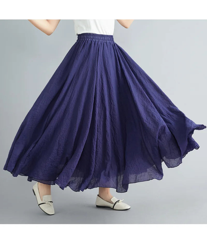 Anice - Elegant Women's Maxi Skirt for Effortless Style and Comfort