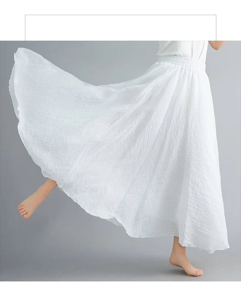 Anice - Elegant Women's Maxi Skirt for Effortless Style and Comfort