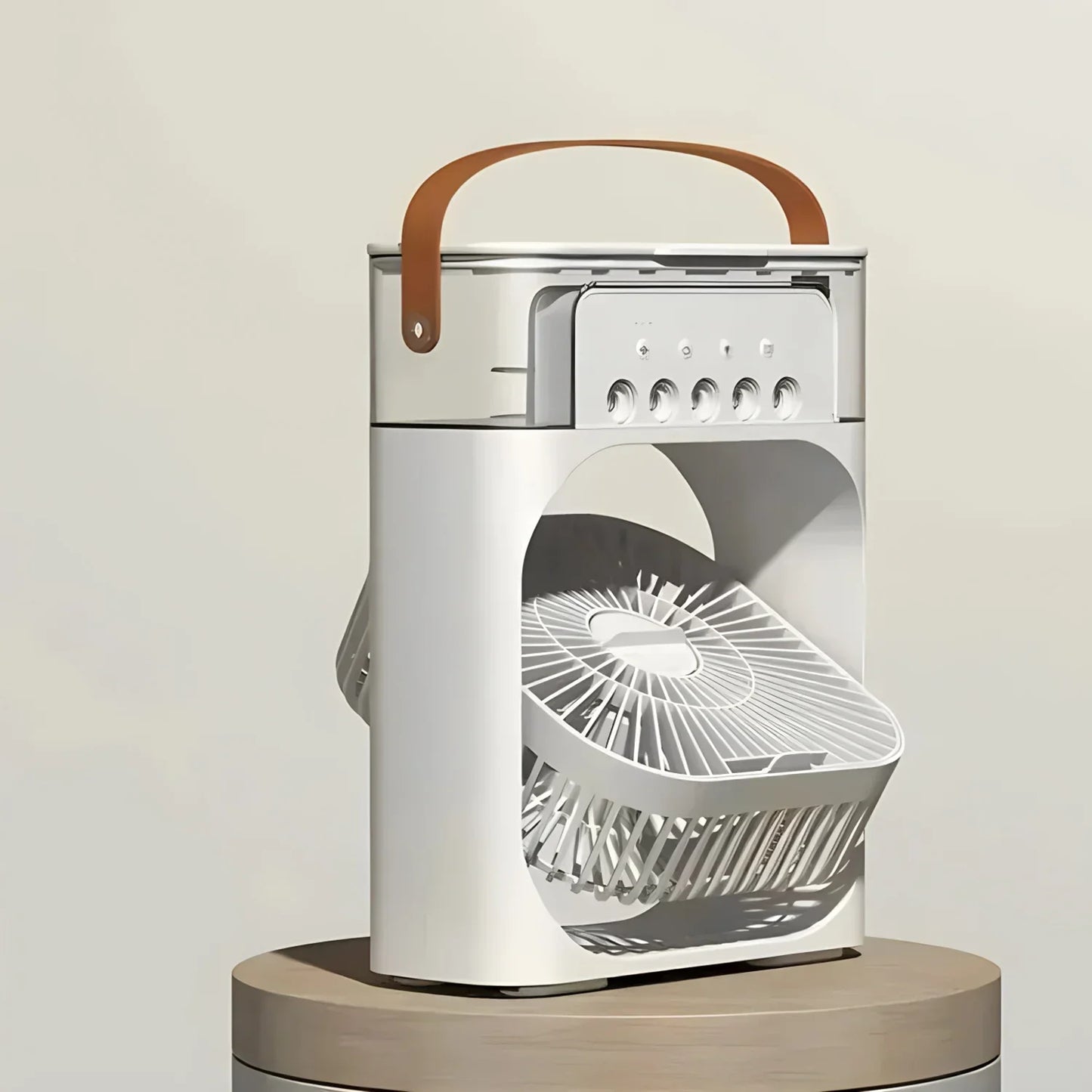 Floraa - Mini 3 In 1 Portable LED Air Cooler Humidifier
