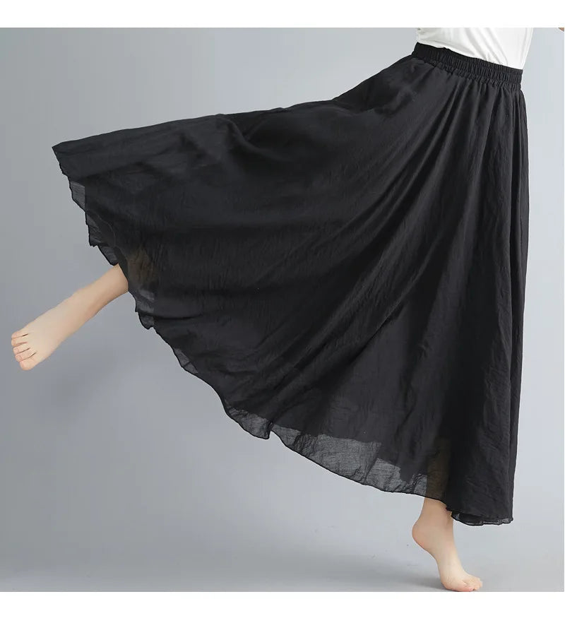 Anice - Elegant Women's Maxi Skirt for Effortless Style and Comfort