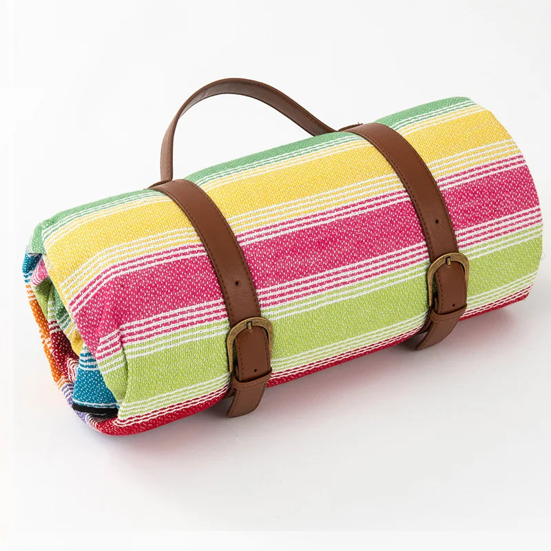 Ambiora - Outdoor Plaid Picnic Blanket Waterproof Foldable Mat