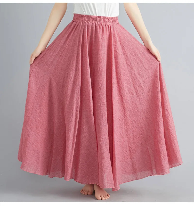 Anice - Elegant Women's Maxi Skirt for Effortless Style and Comfort