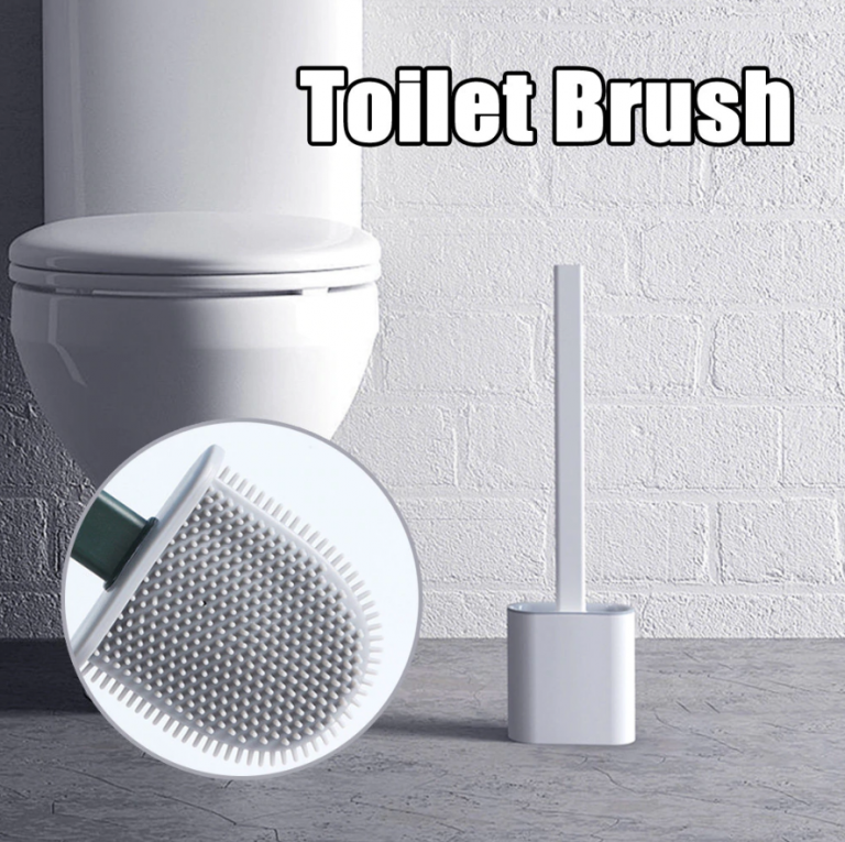 Rionis - FlexiClean Hygienic Silicone Toilet Brush For Easy Cleaning