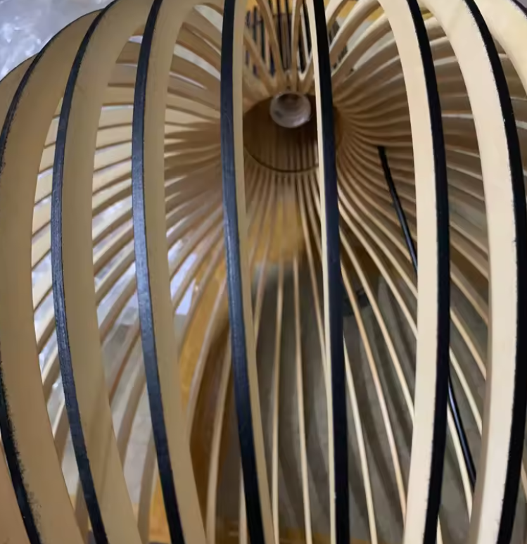 Bamora – Natural Bamboo Pendant Ceiling Light