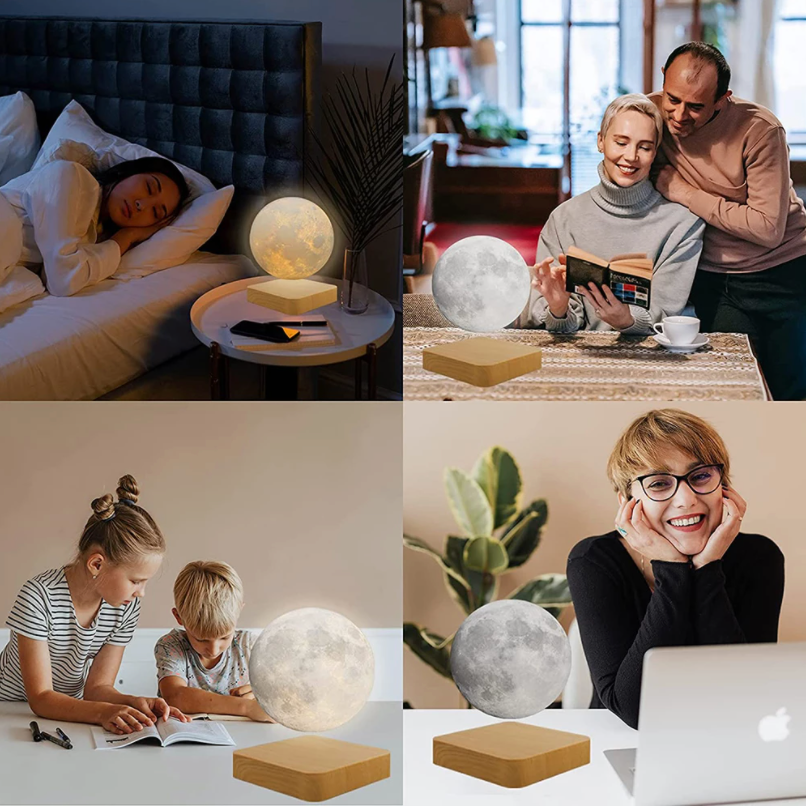 Moonlit - Enchanting Floating Moon Lamp for Soothing Ambiance