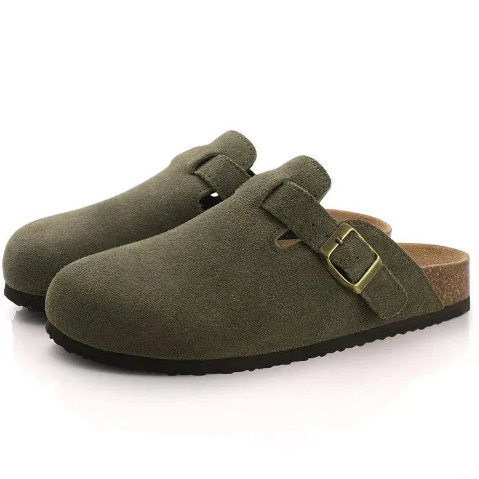 Colby - Stylish Unisex Leather Boston Sandals for Comfort and Durability