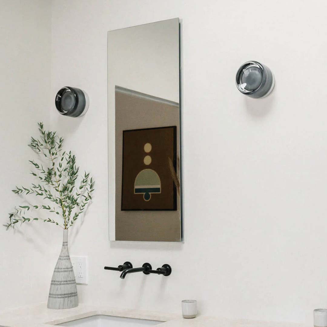 Soluva - Dimple Wall Sconce Light Modern Glass LED Minimal