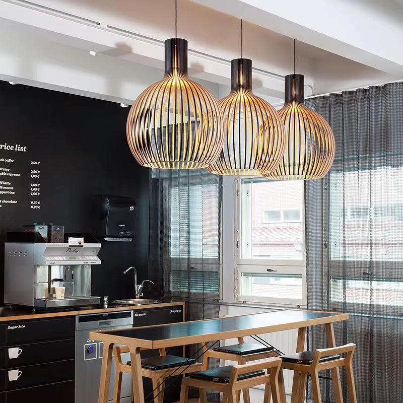 Bamora – Natural Bamboo Pendant Ceiling Light