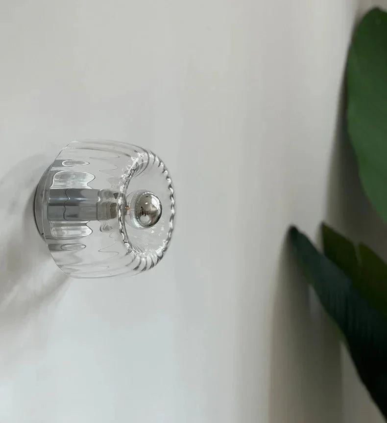 Orvanna - Nordic Bauhaus Glass Wall Lamp With Ambient Warm Glow