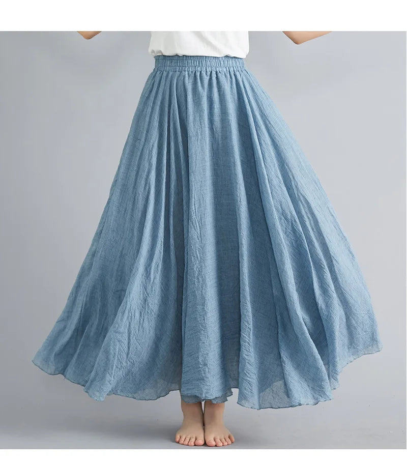 Anice - Elegant Women's Maxi Skirt for Effortless Style and Comfort