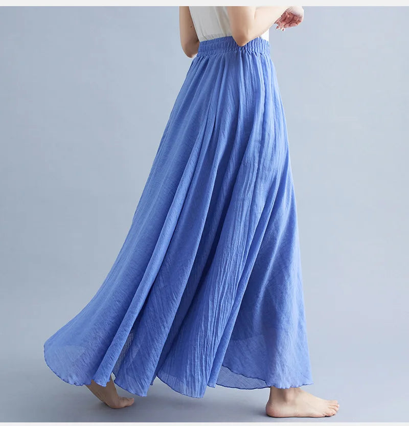Anice - Elegant Women's Maxi Skirt for Effortless Style and Comfort
