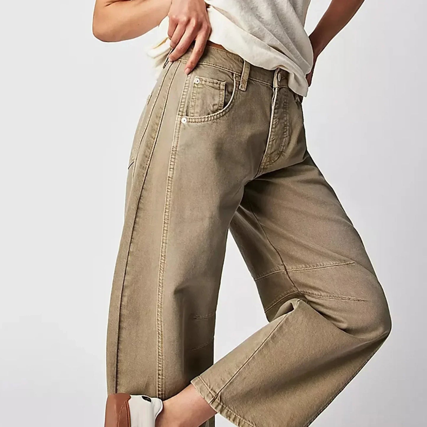 Karly - Effortless Wide-Cut Women's Jeans for Comfort and Style