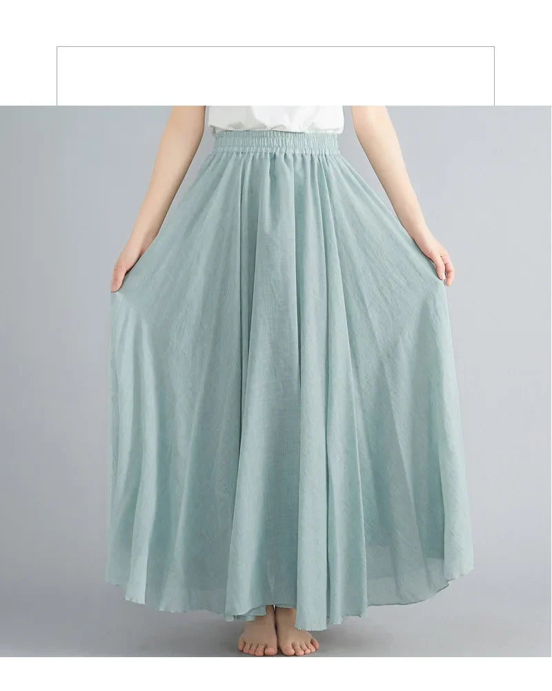 Anice - Elegant Women's Maxi Skirt for Effortless Style and Comfort