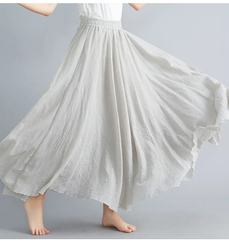 Anice - Elegant Women's Maxi Skirt for Effortless Style and Comfort