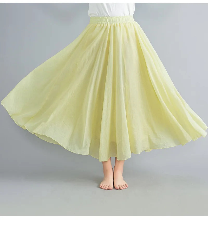 Anice - Elegant Women's Maxi Skirt for Effortless Style and Comfort
