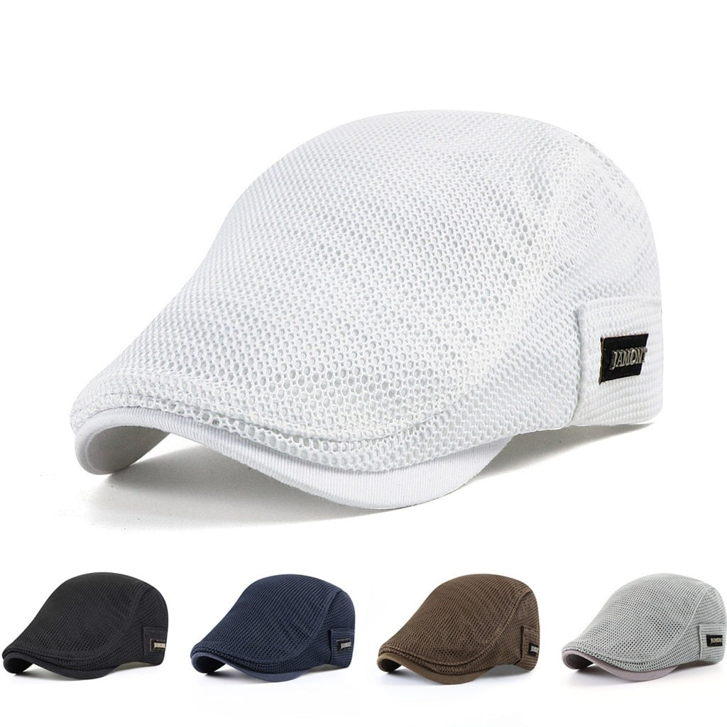 Pierre - Breathable Mesh Cap for Men with Stylish Design