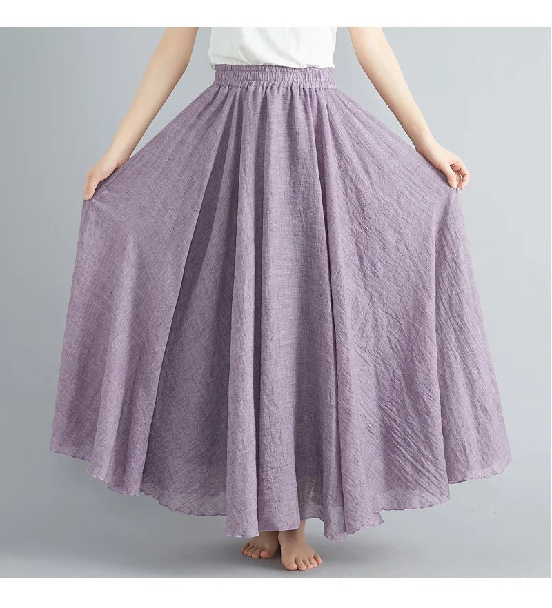 Anice - Elegant Women's Maxi Skirt for Effortless Style and Comfort
