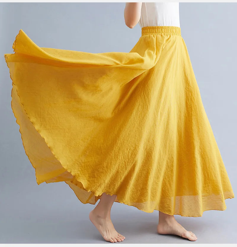 Anice - Elegant Women's Maxi Skirt for Effortless Style and Comfort