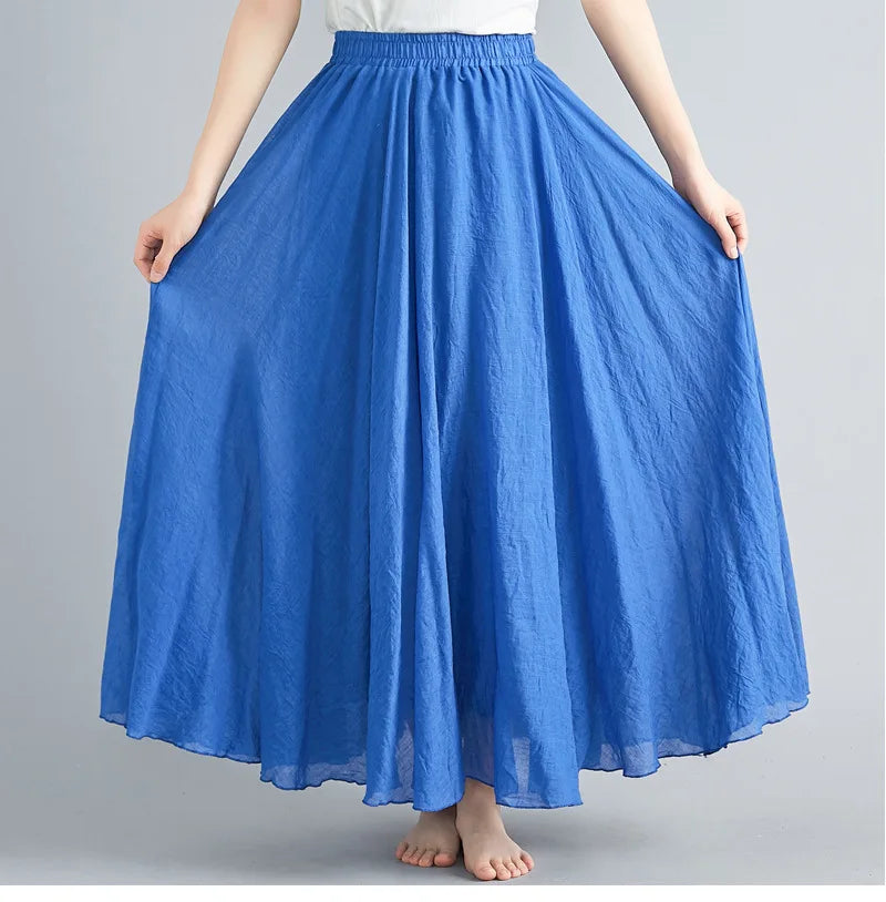 Anice - Elegant Women's Maxi Skirt for Effortless Style and Comfort