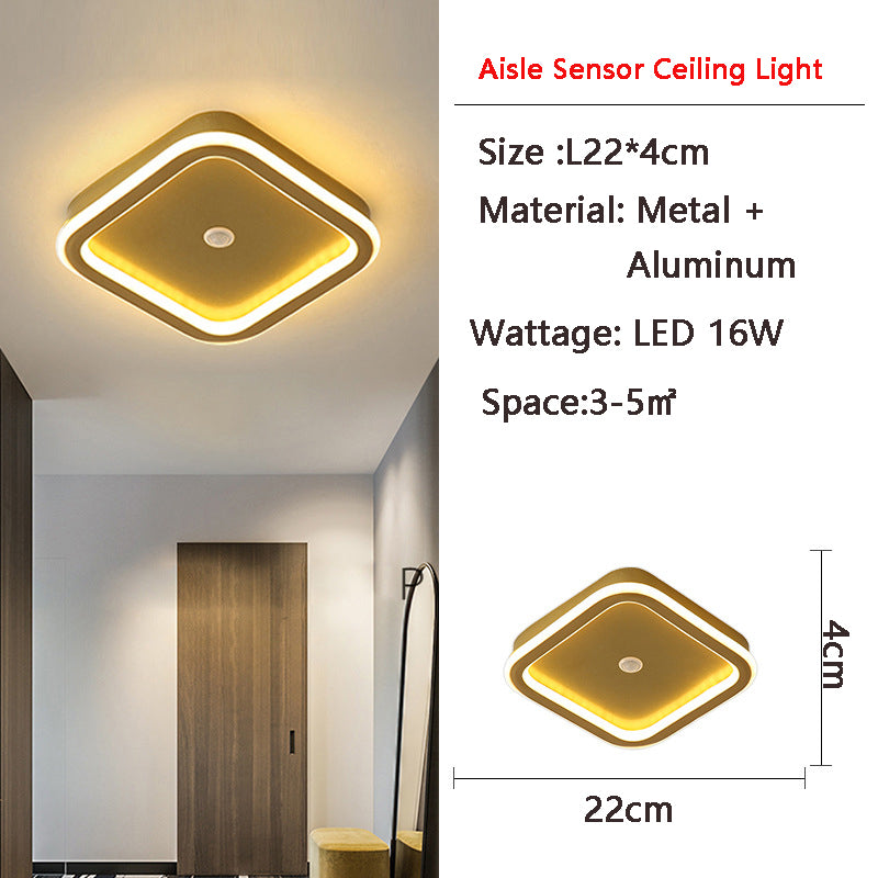 Petalra - Smart Motion Sensor Ceiling Light LED Energy Efficient