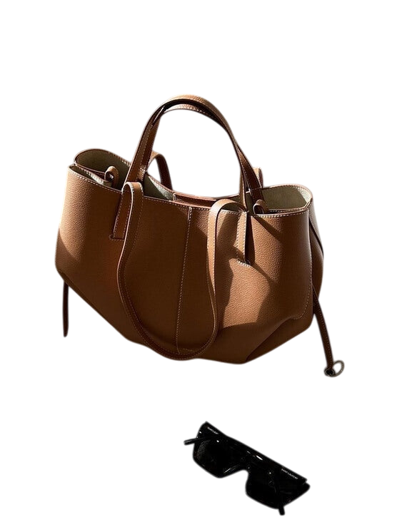 Lexi - Vintage Leather Tote Bag Spacious Shoulder Carry