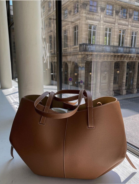 Lexi - Vintage Leather Tote Bag Spacious Shoulder Carry