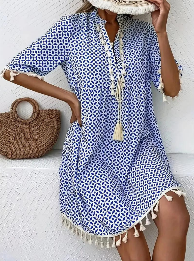 Viola - Stylish Summer Dress for Women in Soft Cotton