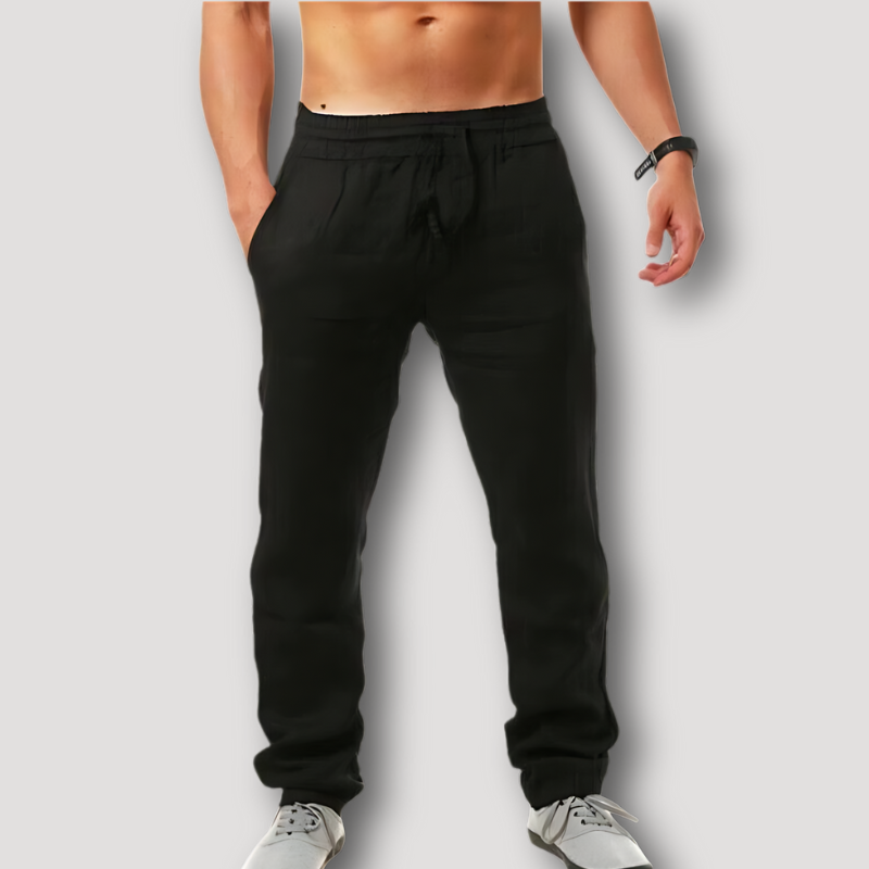 Merle - Stylish Summer Trousers for Men with Loose Fit and Classic Design