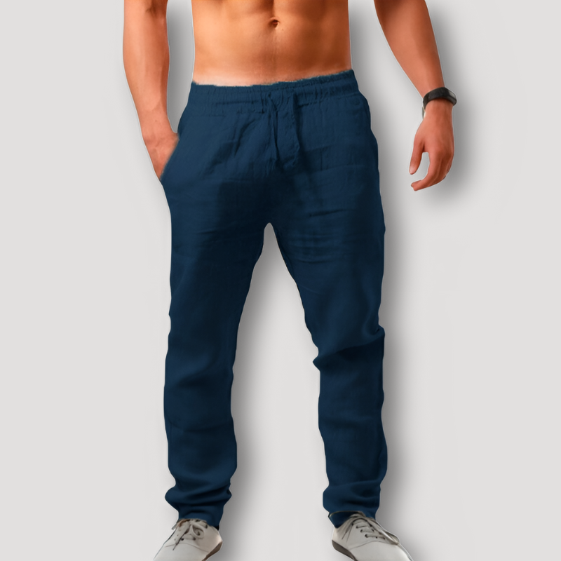 Merle - Stylish Summer Trousers for Men with Loose Fit and Classic Design
