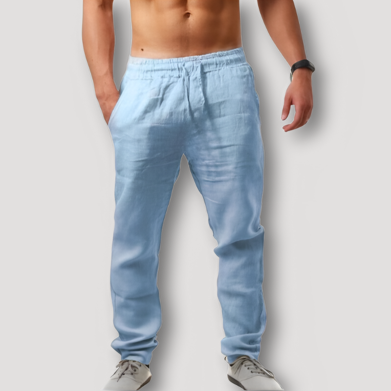 Merle - Stylish Summer Trousers for Men with Loose Fit and Classic Design