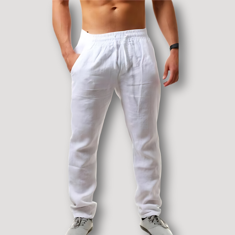 Merle - Stylish Summer Trousers for Men with Loose Fit and Classic Design