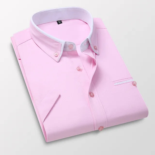 Raymond - Classic Men's Short-Sleeved Shirt for Business and Casual Wear