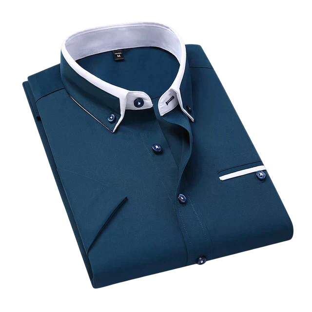 Raymond - Classic Men's Short-Sleeved Shirt for Business and Casual Wear