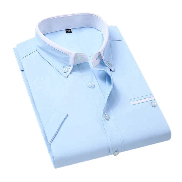 Raymond - Classic Men's Short-Sleeved Shirt for Business and Casual Wear