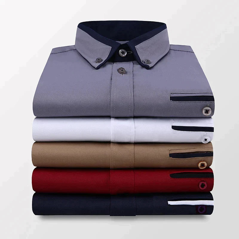 Raymond - Classic Men's Short-Sleeved Shirt for Business and Casual Wear