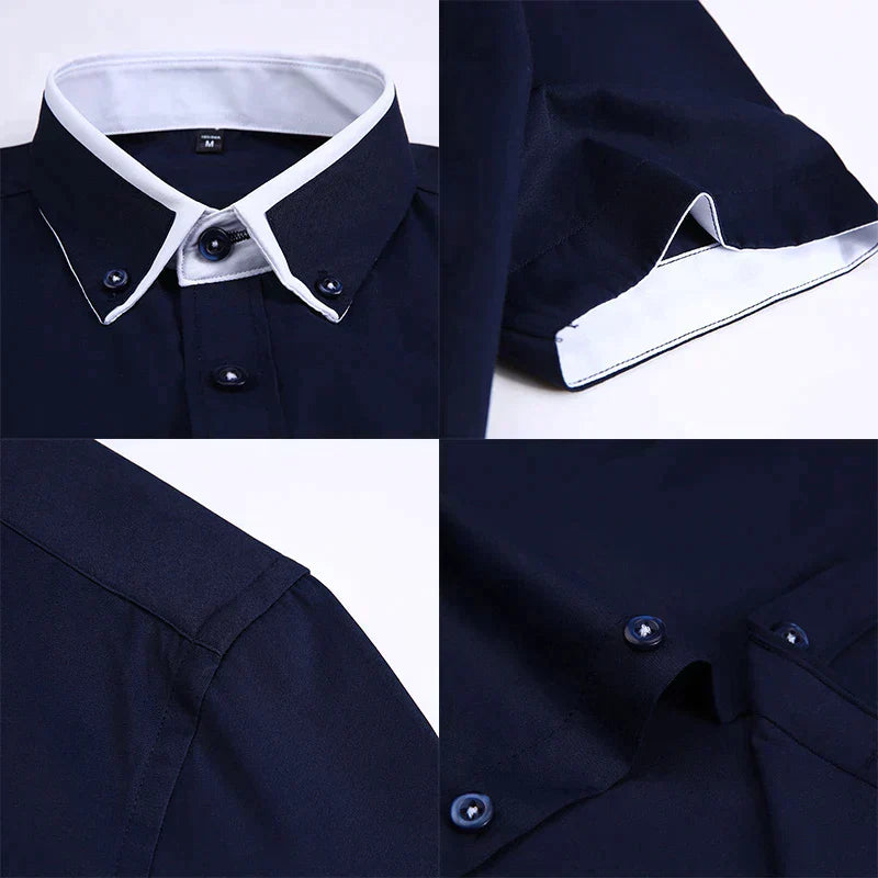 Raymond - Classic Men's Short-Sleeved Shirt for Business and Casual Wear