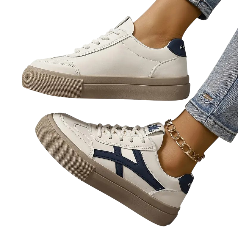 London - Comfortable Orthopedic Low Sneakers with Rubber Sole